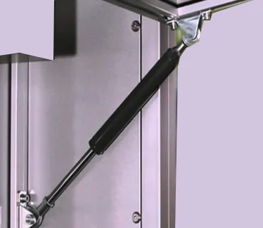 gas spring for control panels