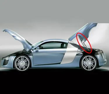 Gas Springs For Opening and Closing of Car Dickey and Bonnet