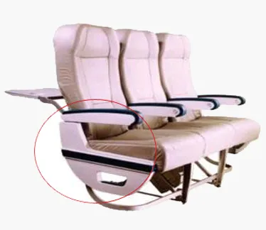 Lockable Gas Spring For Passenger Seats